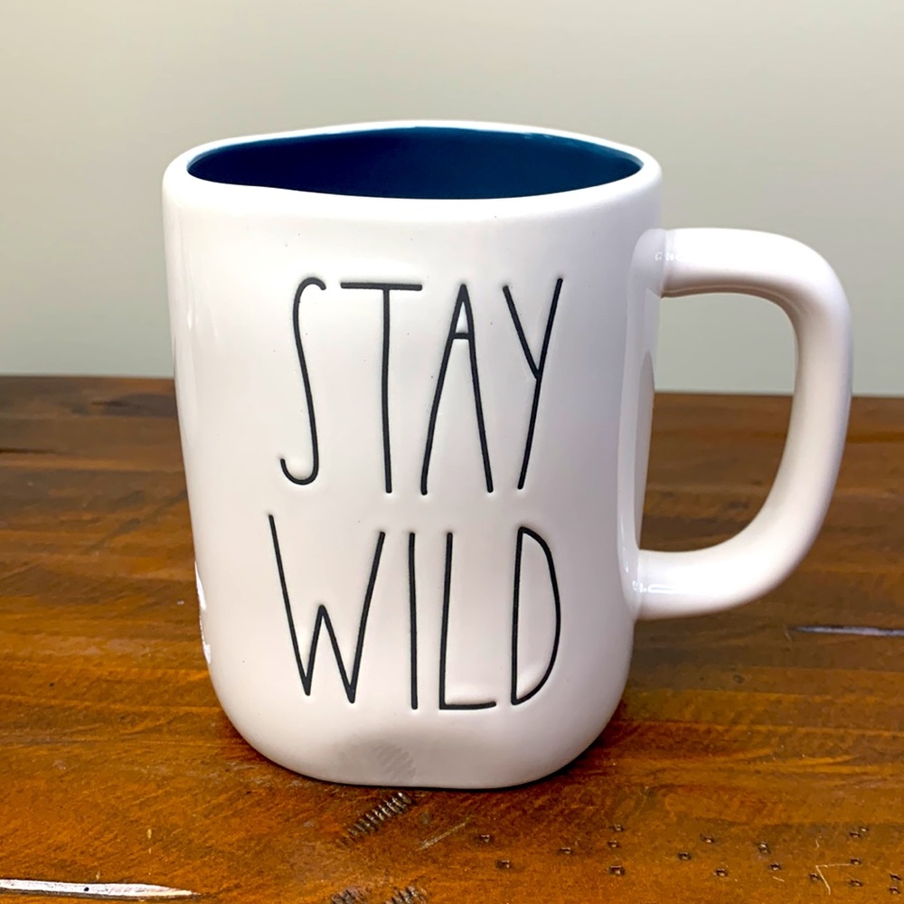 Last 1 - Rae Dunn “Stay Wild” Double Sided Mug - Picture 2 of 9